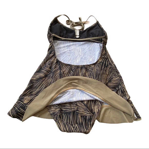 Eco Swim by Aqua Green One Piece Swimsuit Size 8 - Picture 5 of 11